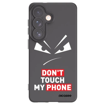 Picasee silikonowe czarne etui na Samsung Galaxy S26 - Evil Eye - Transparent