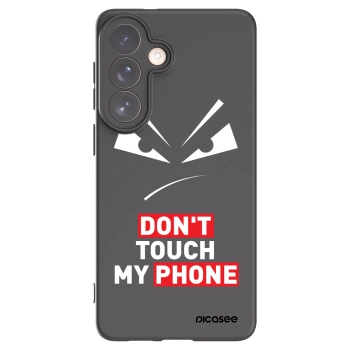 Picasee silikonowe czarne etui na Samsung Galaxy S26+ - Evil Eye - Transparent