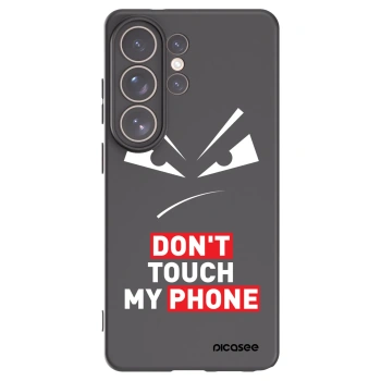 Picasee silikonowe czarne etui na Samsung Galaxy S26 Ultra - Evil Eye - Transparent