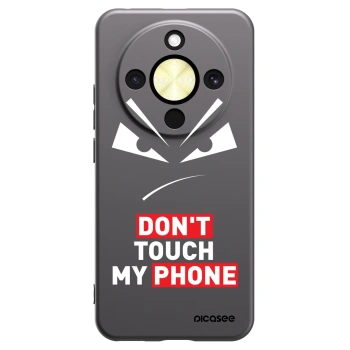 Picasee silikonowe czarne etui na Honor Magic8 Lite 5G - Evil Eye - Transparent