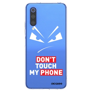 Picasee silikonowe przeźroczyste etui na Xiaomi Mi 9 SE - Evil Eye - Transparent