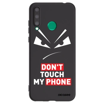 Picasee silikonowe czarne etui na Honor 20 Lite - Evil Eye - Transparent