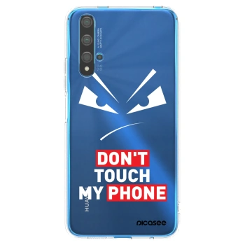 Picasee silikonowe przeźroczyste etui na Huawei Nova 5T - Evil Eye - Transparent