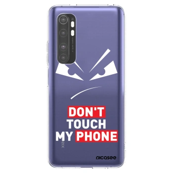 Picasee silikonowe przeźroczyste etui na Xiaomi Mi Note 10 Lite - Evil Eye - Transparent