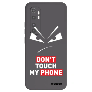 Picasee silikonowe czarne etui na Xiaomi Mi Note 10 Lite - Evil Eye - Transparent