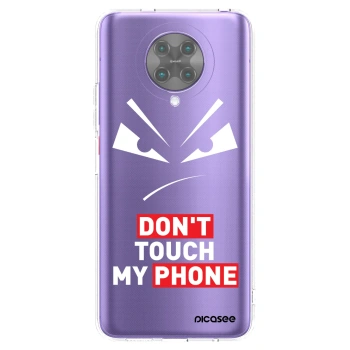 Picasee silikonowe przeźroczyste etui na Xiaomi Poco F2 Pro - Evil Eye - Transparent