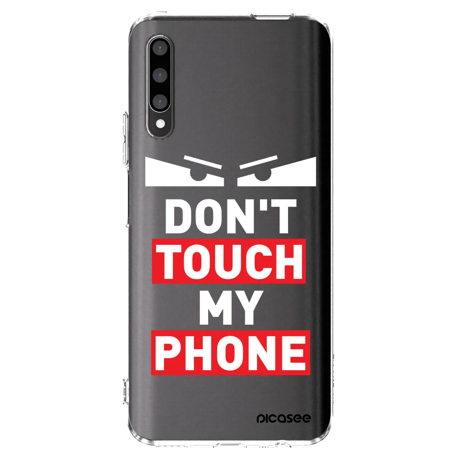 Picasee silikonowe przeźroczyste etui na Honor 9X Pro - Shadow Eye - Transparent
