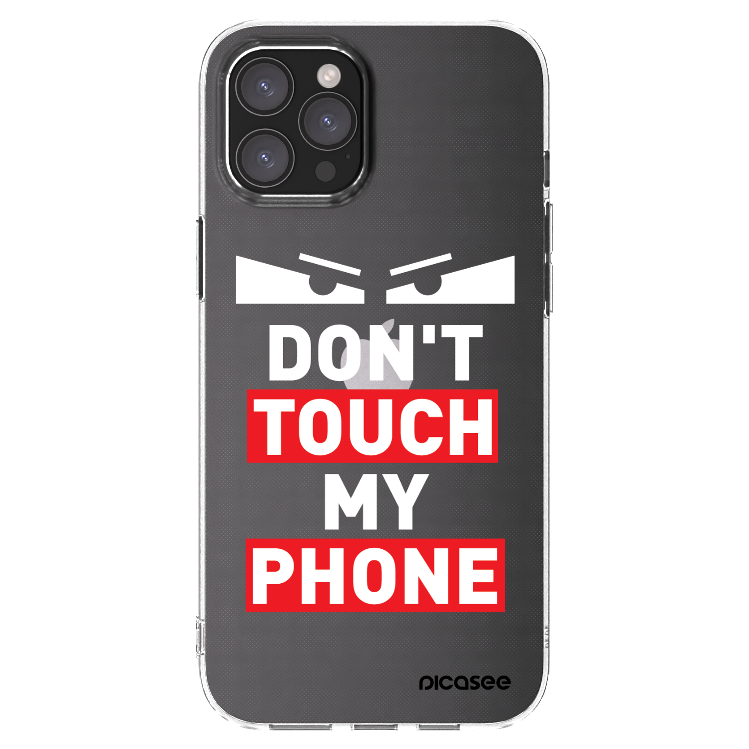 Picasee silikonowe przeźroczyste etui na Apple iPhone 12 Pro Max - Shadow Eye - Transparent