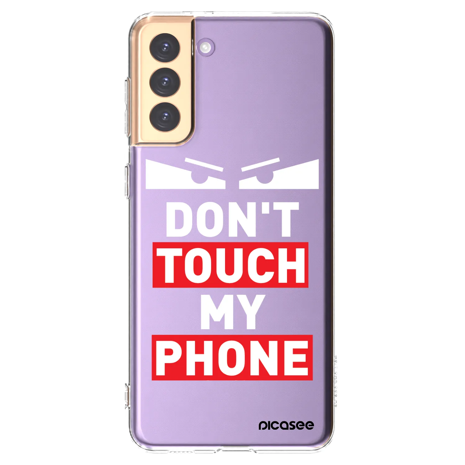 Picasee silikonowe przeźroczyste etui na Samsung Galaxy S21+ 5G G996F - Shadow Eye - Transparent