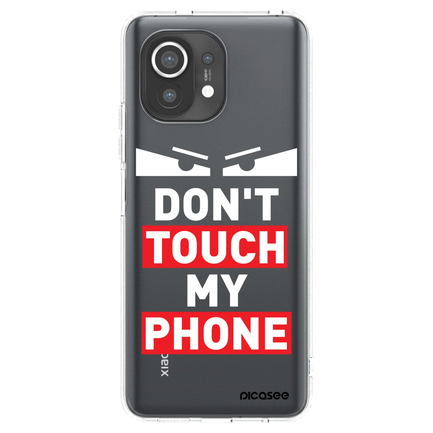 Picasee silikonowe przeźroczyste etui na Xiaomi Mi 11 - Shadow Eye - Transparent