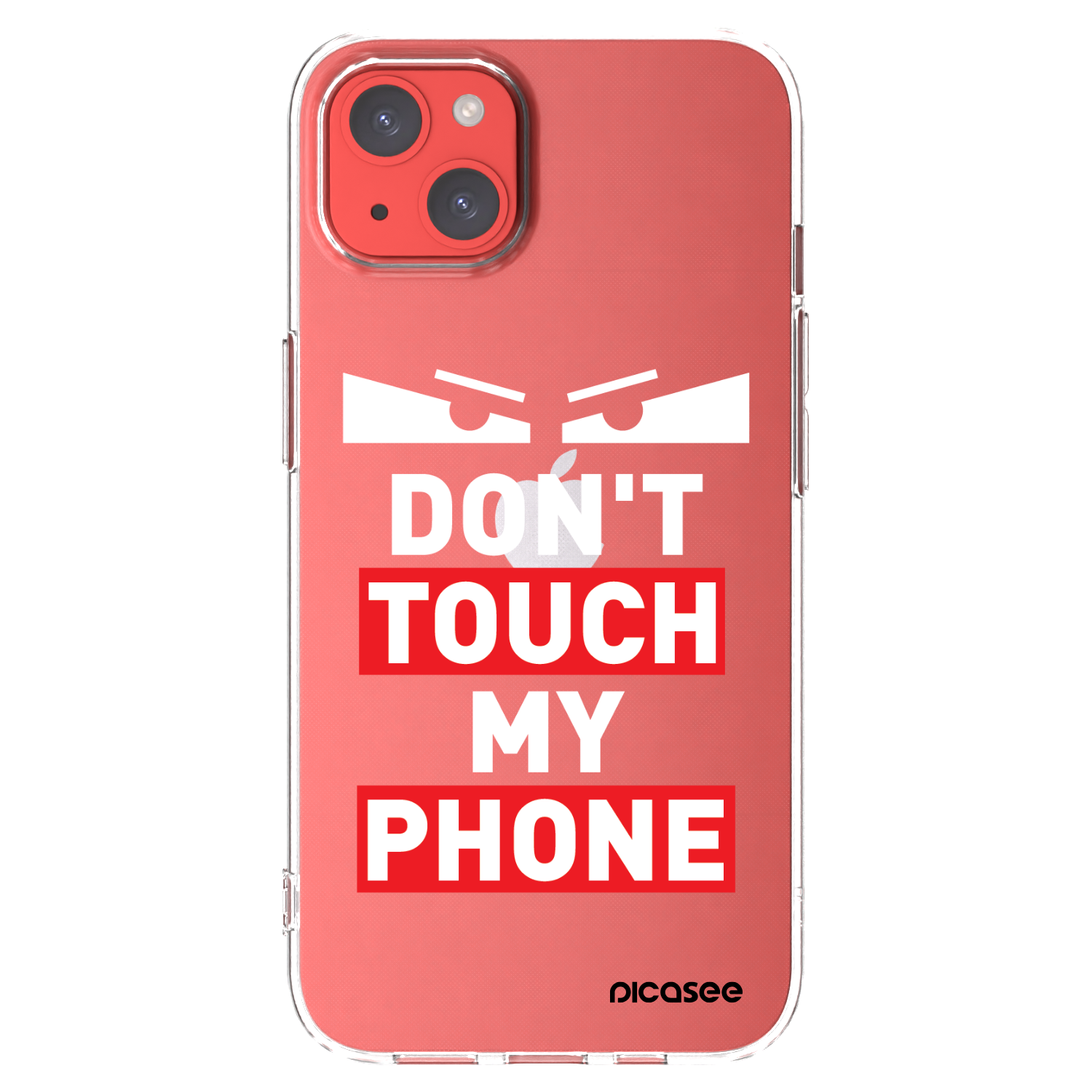 Picasee silikonowe przeźroczyste etui na Apple iPhone 13 - Shadow Eye - Transparent