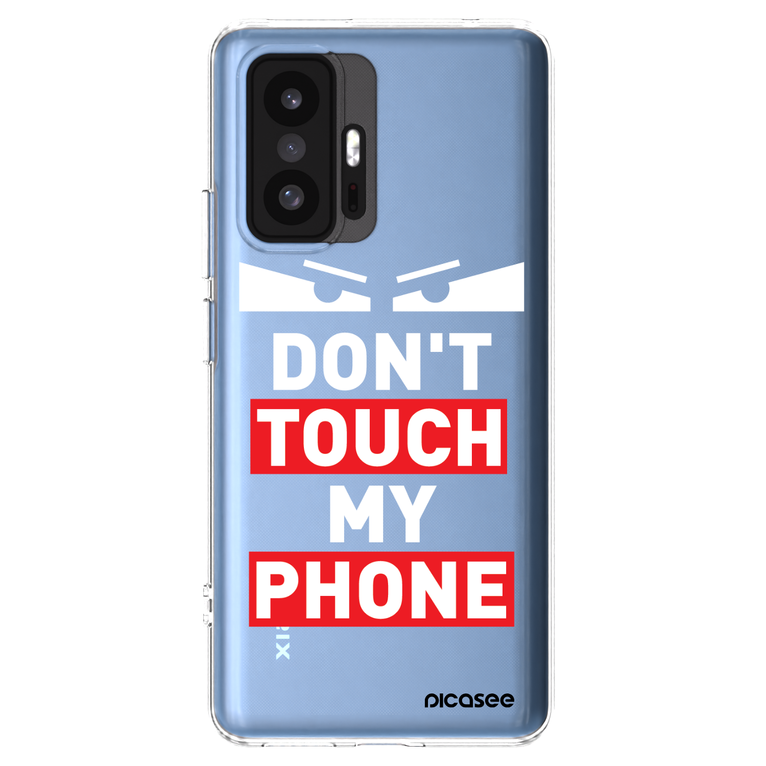 Picasee silikonowe przeźroczyste etui na Xiaomi 11T Pro - Shadow Eye - Transparent