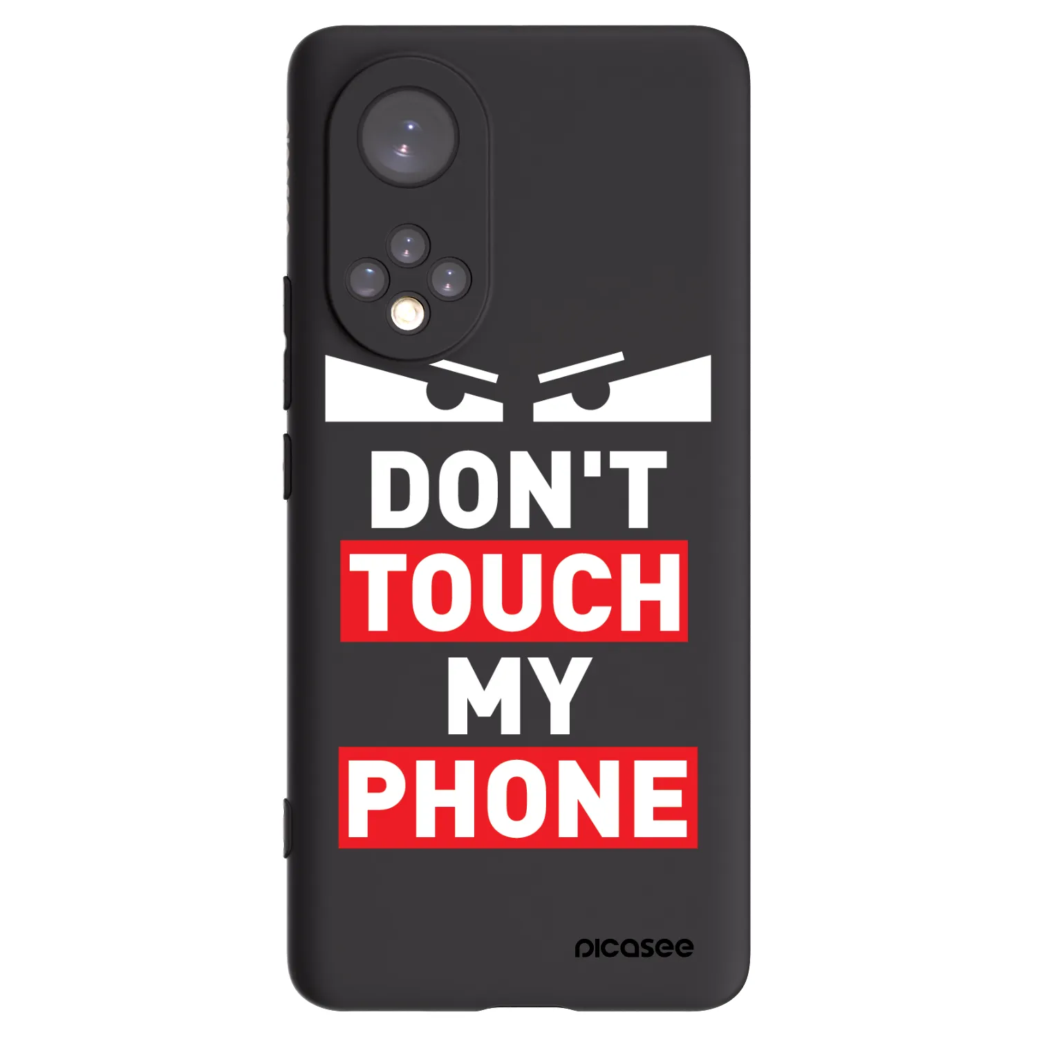 Picasee silikonowe czarne etui na Honor 50 5G - Shadow Eye - Transparent