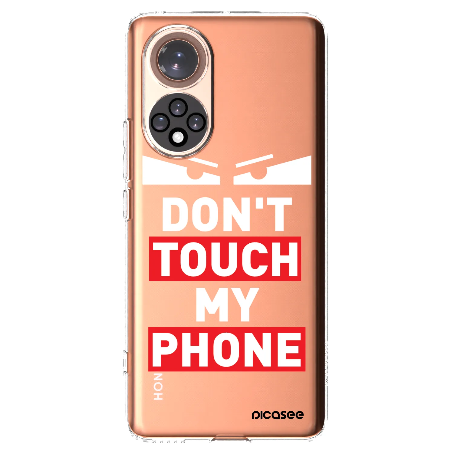 Picasee silikonowe przeźroczyste etui na Honor 50 5G - Shadow Eye - Transparent