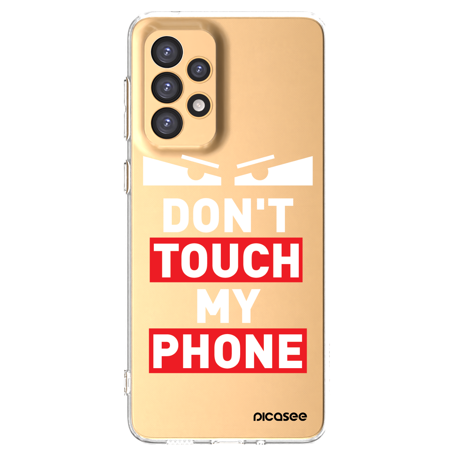 Picasee silikonowe przeźroczyste etui na Samsung Galaxy A33 5G A336 - Shadow Eye - Transparent