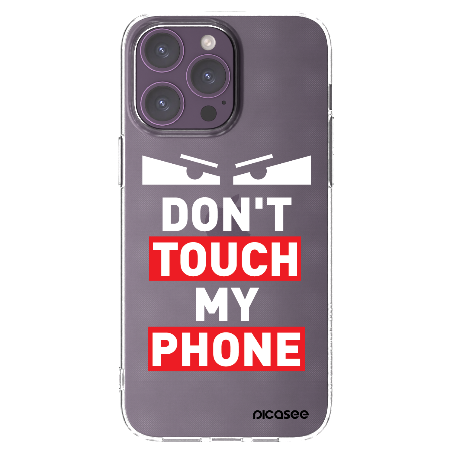Picasee silikonowe przeźroczyste etui na Apple iPhone 14 Pro Max - Shadow Eye - Transparent