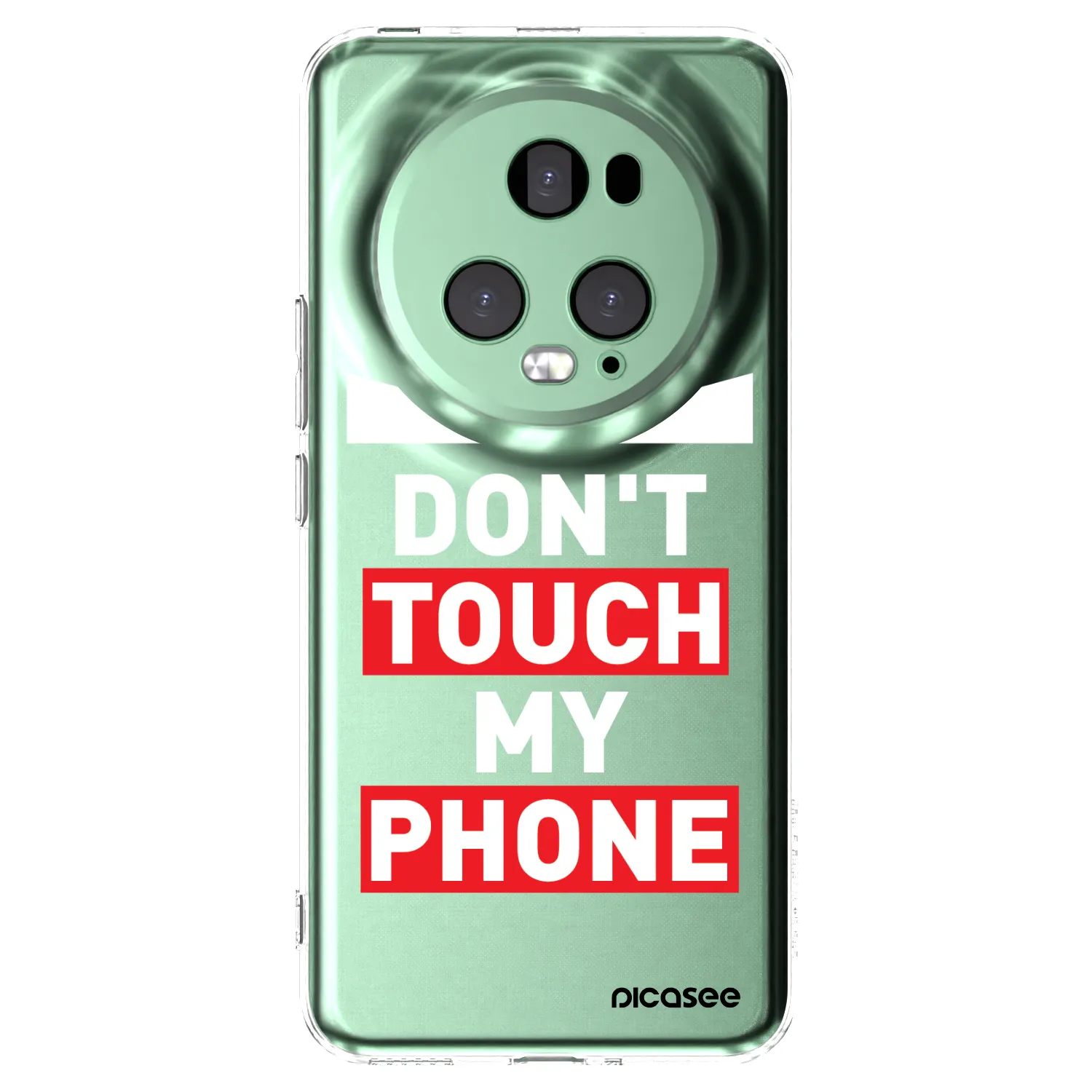 Picasee silikonowe przeźroczyste etui na Honor Magic5 Pro - Shadow Eye - Transparent