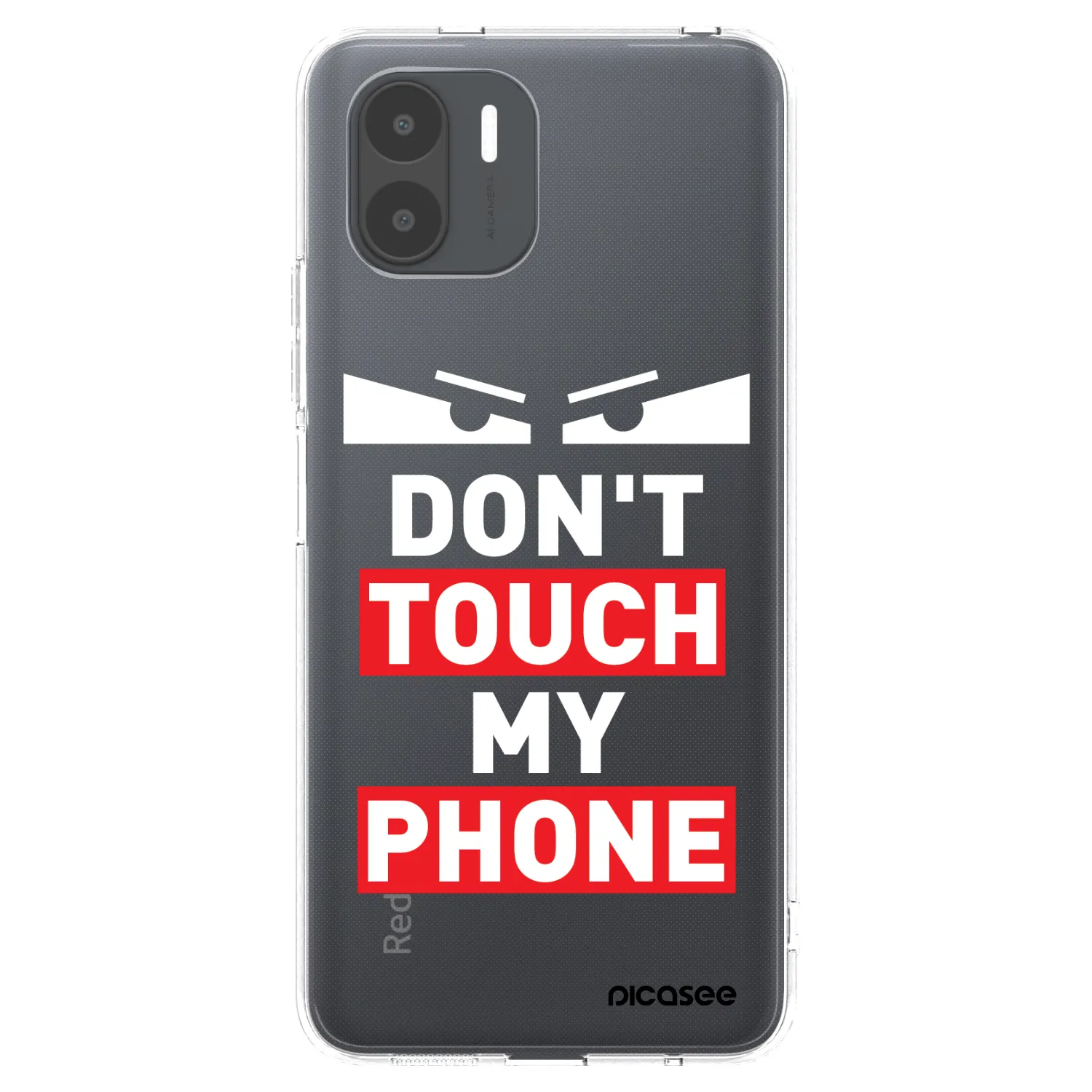 Picasee silikonowe przeźroczyste etui na Xiaomi Redmi A2 - Shadow Eye - Transparent