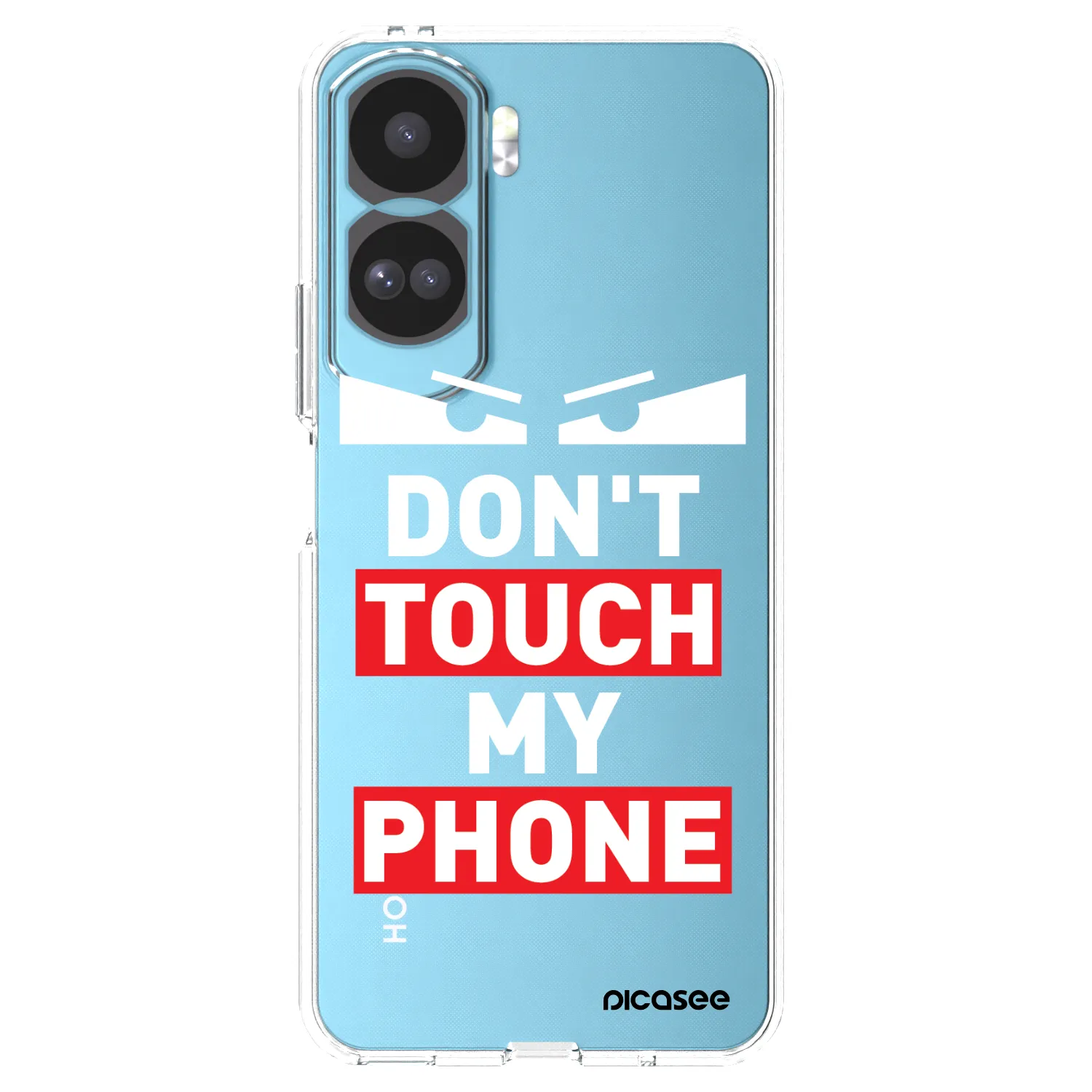 Picasee silikonowe przeźroczyste etui na Honor 90 Lite 5G - Shadow Eye - Transparent