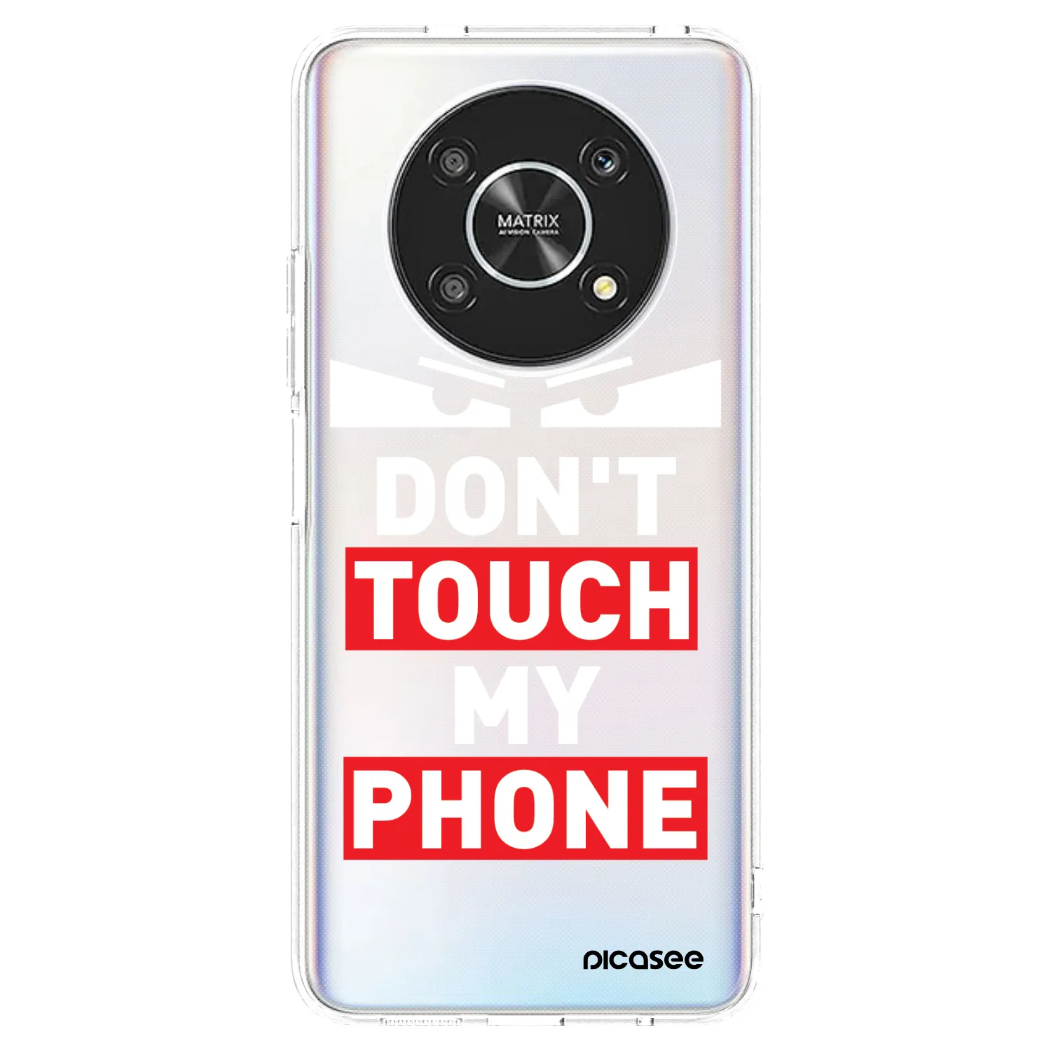Picasee silikonowe przeźroczyste etui na Honor Magic4 Lite 5G - Shadow Eye - Transparent