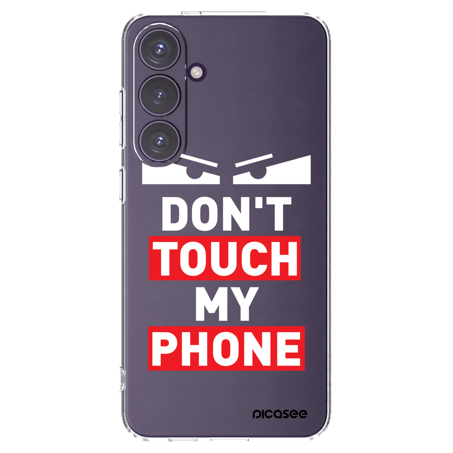 Picasee silikonowe przeźroczyste etui na Samsung Galaxy S24+ S926B 5G - Shadow Eye - Transparent