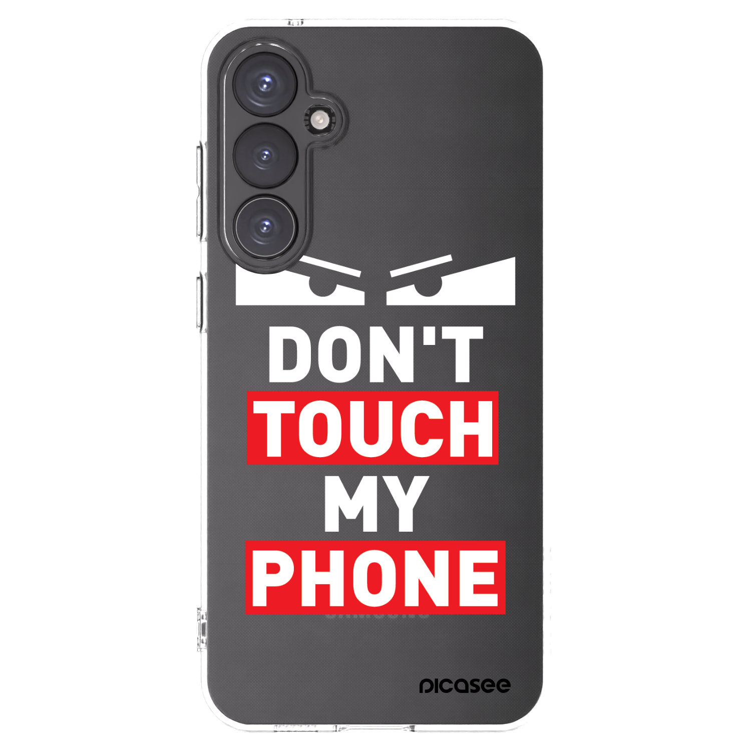 Picasee silikonowe przeźroczyste etui na Samsung Galaxy S23 FE S711B - Shadow Eye - Transparent
