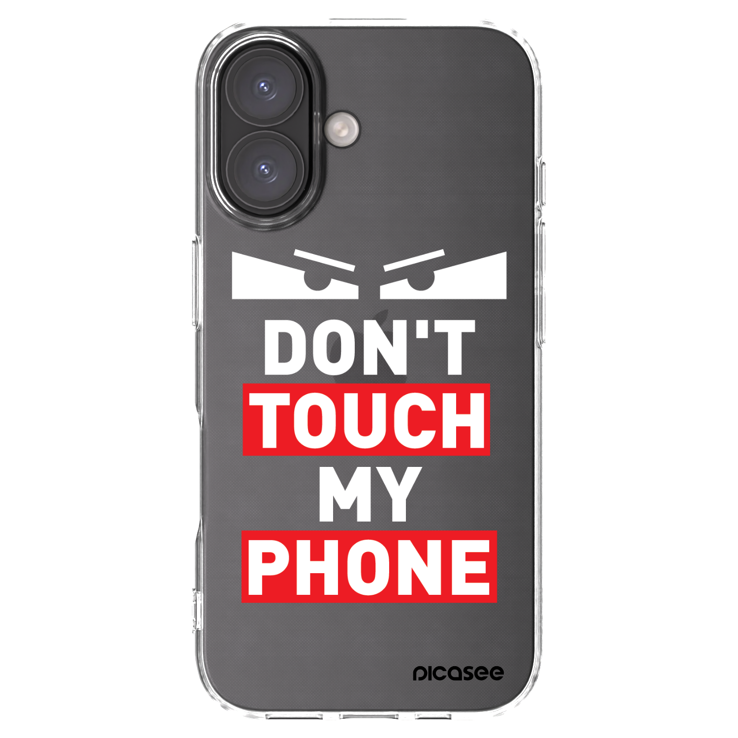 Picasee silikonowe przeźroczyste etui na Apple iPhone 16 - Shadow Eye - Transparent
