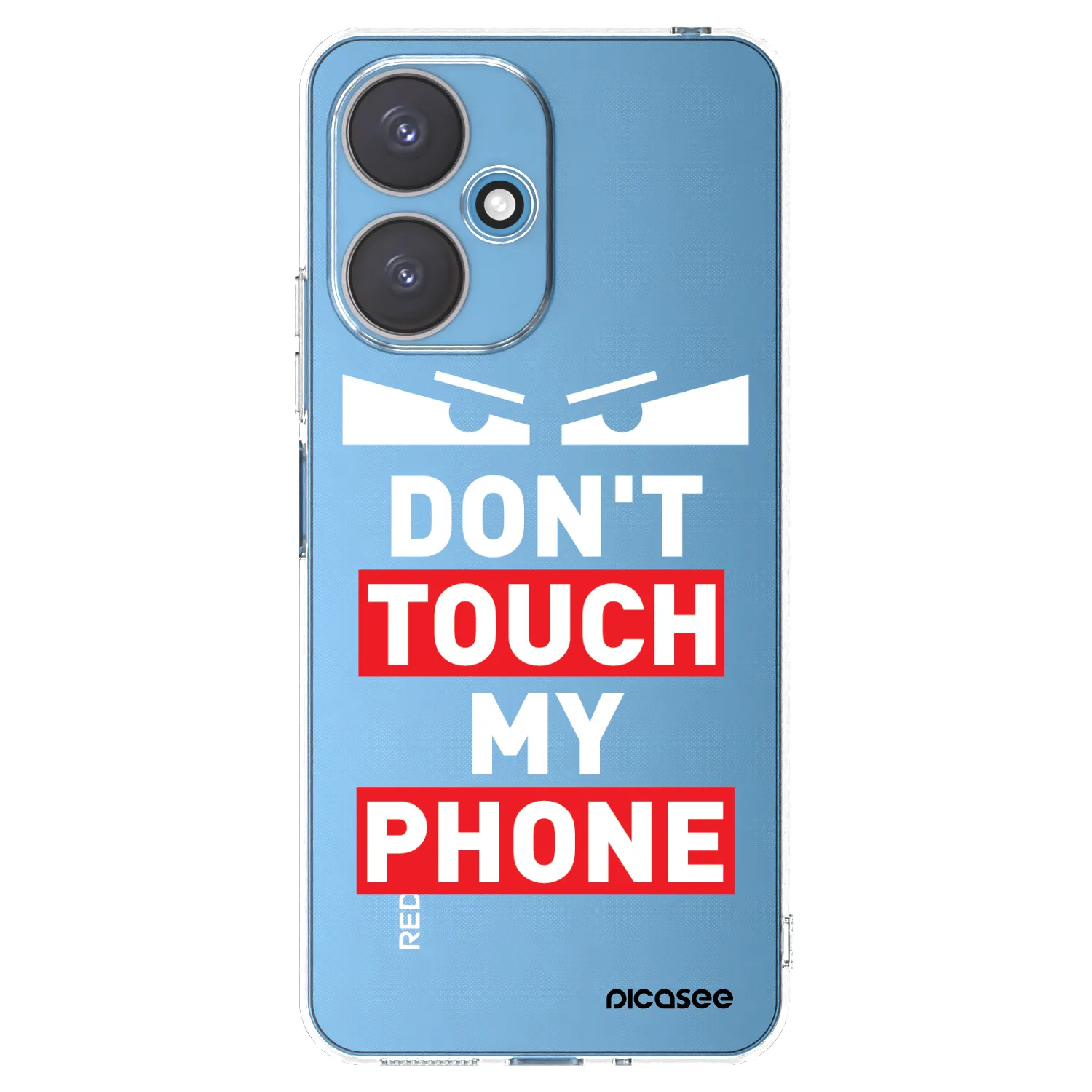 Picasee silikonowe przeźroczyste etui na Xiaomi Redmi 13C 5G - Shadow Eye - Transparent