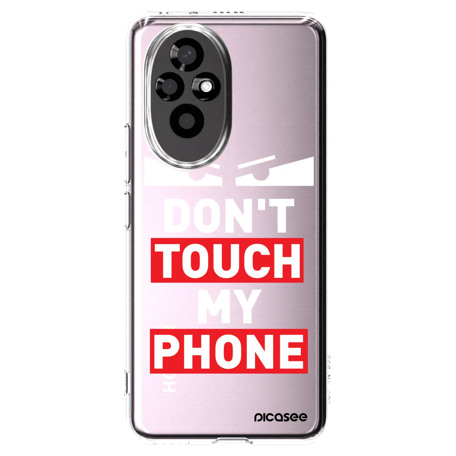 Picasee silikonowe przeźroczyste etui na Honor 200 5G - Shadow Eye - Transparent