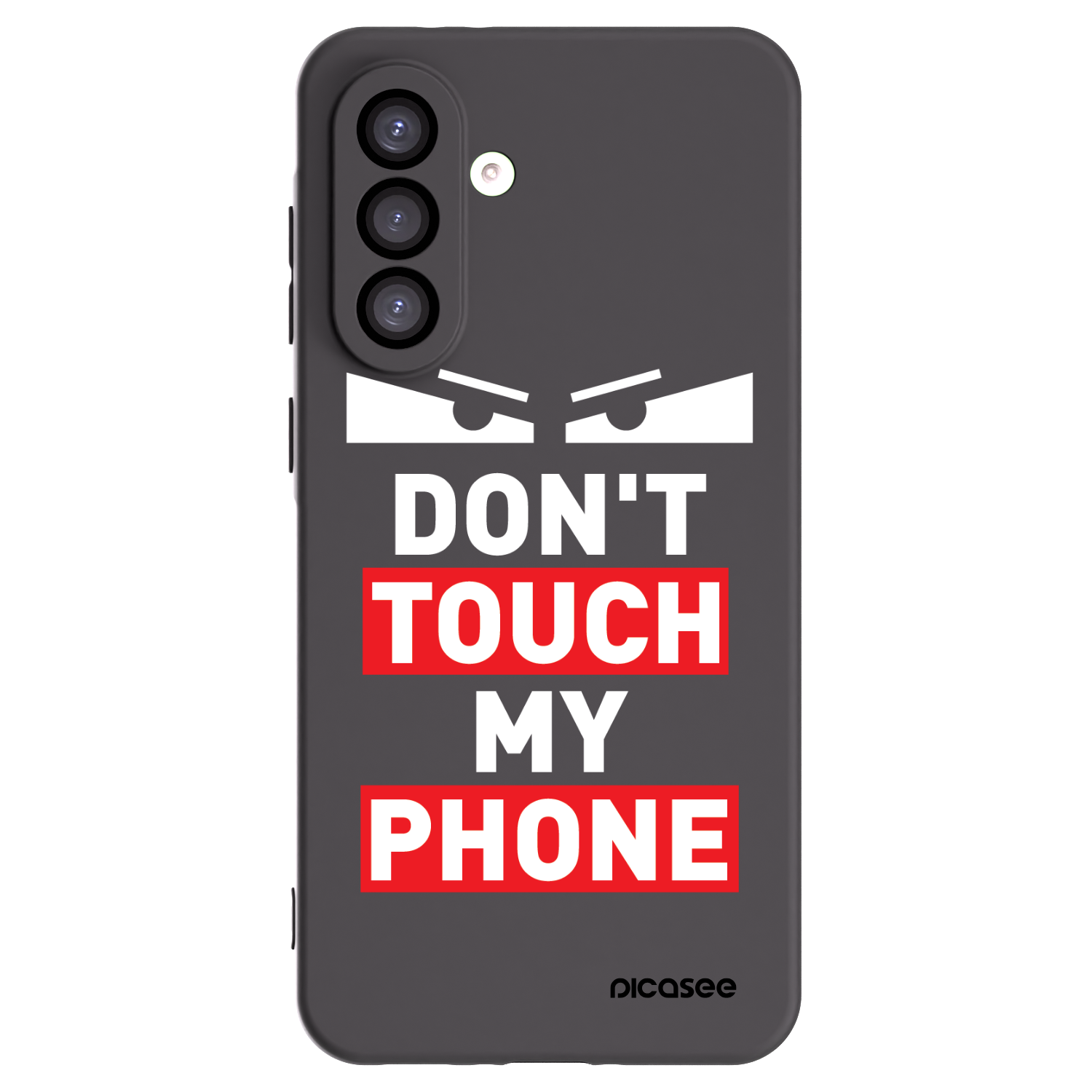 Picasee silikonowe czarne etui na Samsung Galaxy A26 5G A266B - Shadow Eye - Transparent