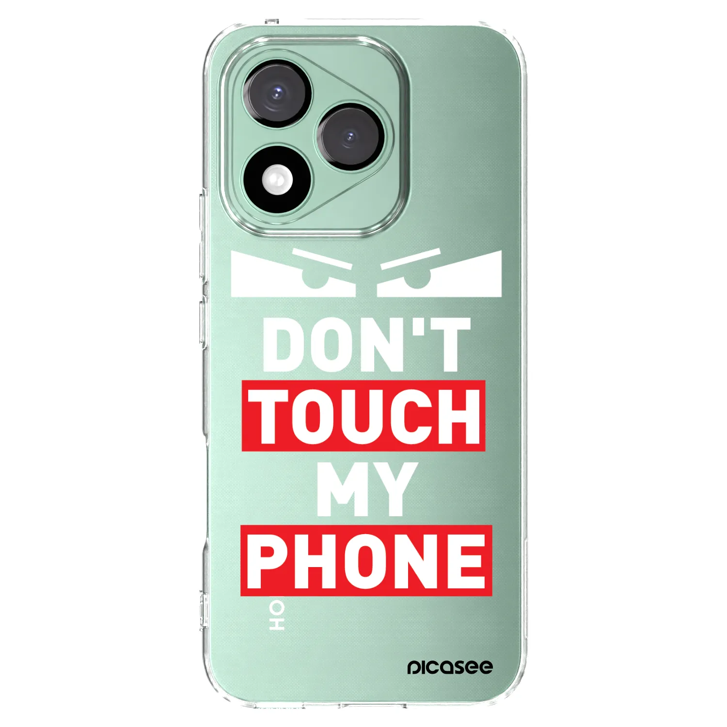 Picasee silikonowe przeźroczyste etui na Honor 400 Lite 5G - Shadow Eye - Transparent