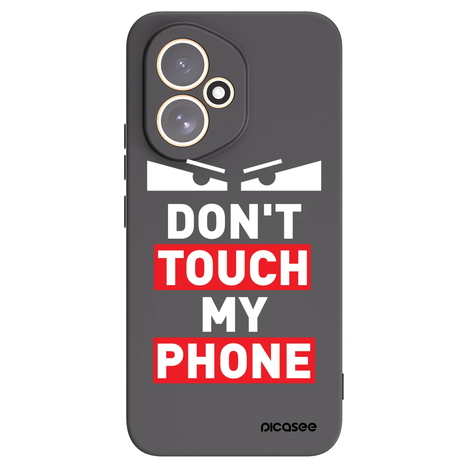 Picasee silikonowe czarne etui na Honor 400 5G - Shadow Eye - Transparent