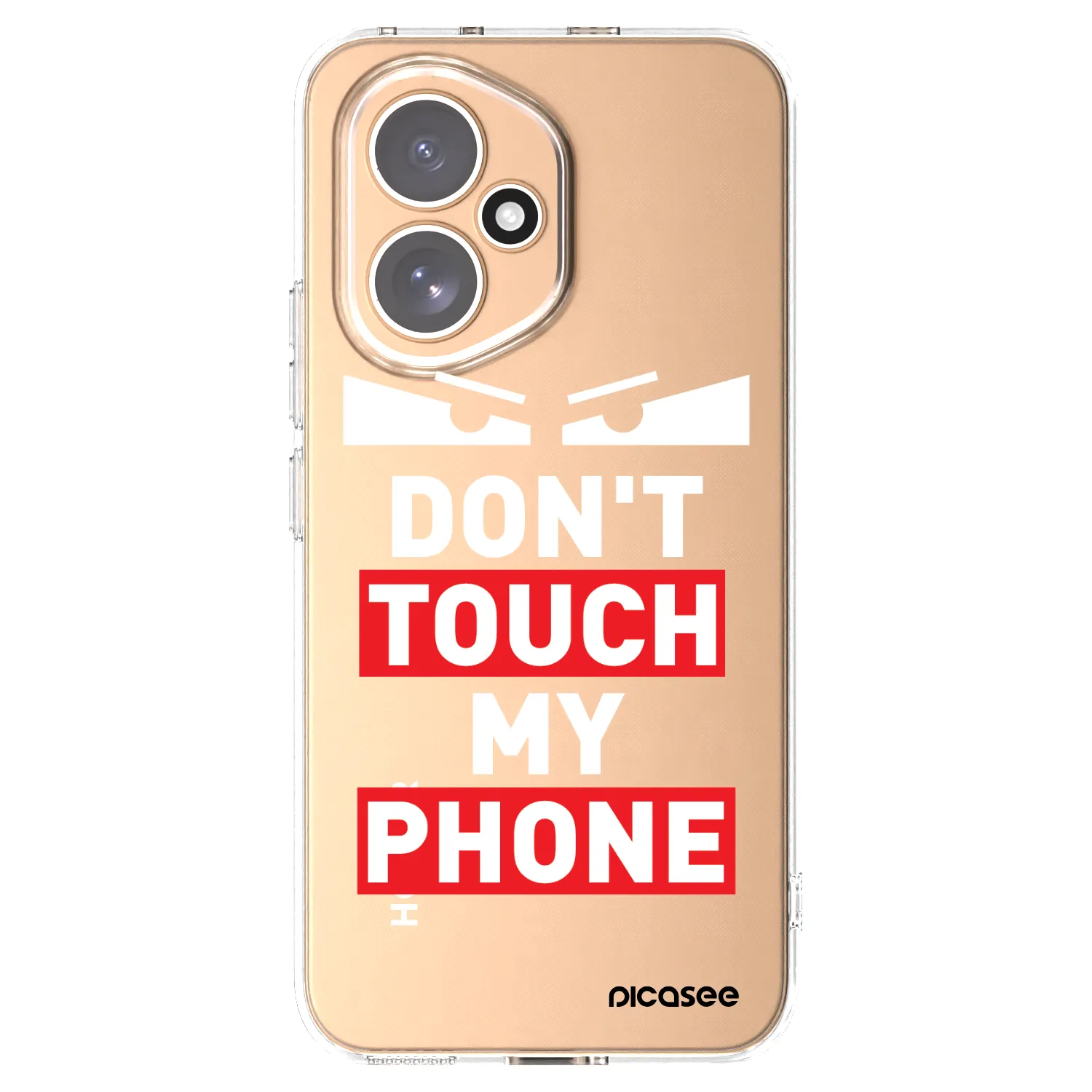 Picasee silikonowe przeźroczyste etui na Honor 400 5G - Shadow Eye - Transparent