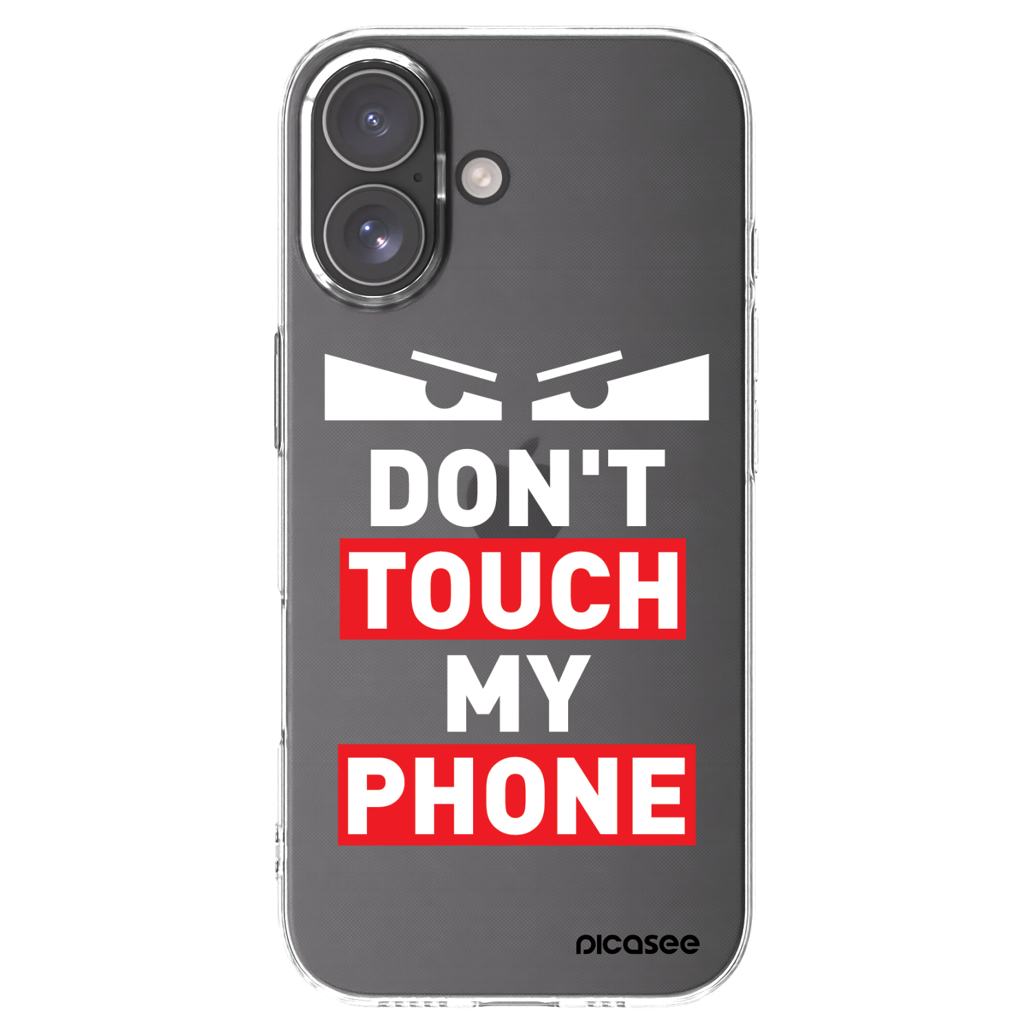 Picasee silikonowe przeźroczyste etui na Apple iPhone 17 - Shadow Eye - Transparent