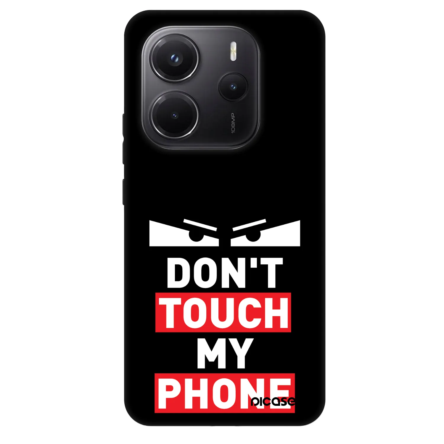 Picasee Fashion Case na Xiaomi Redmi Note 14 5G - Shadow Eye - Transparent