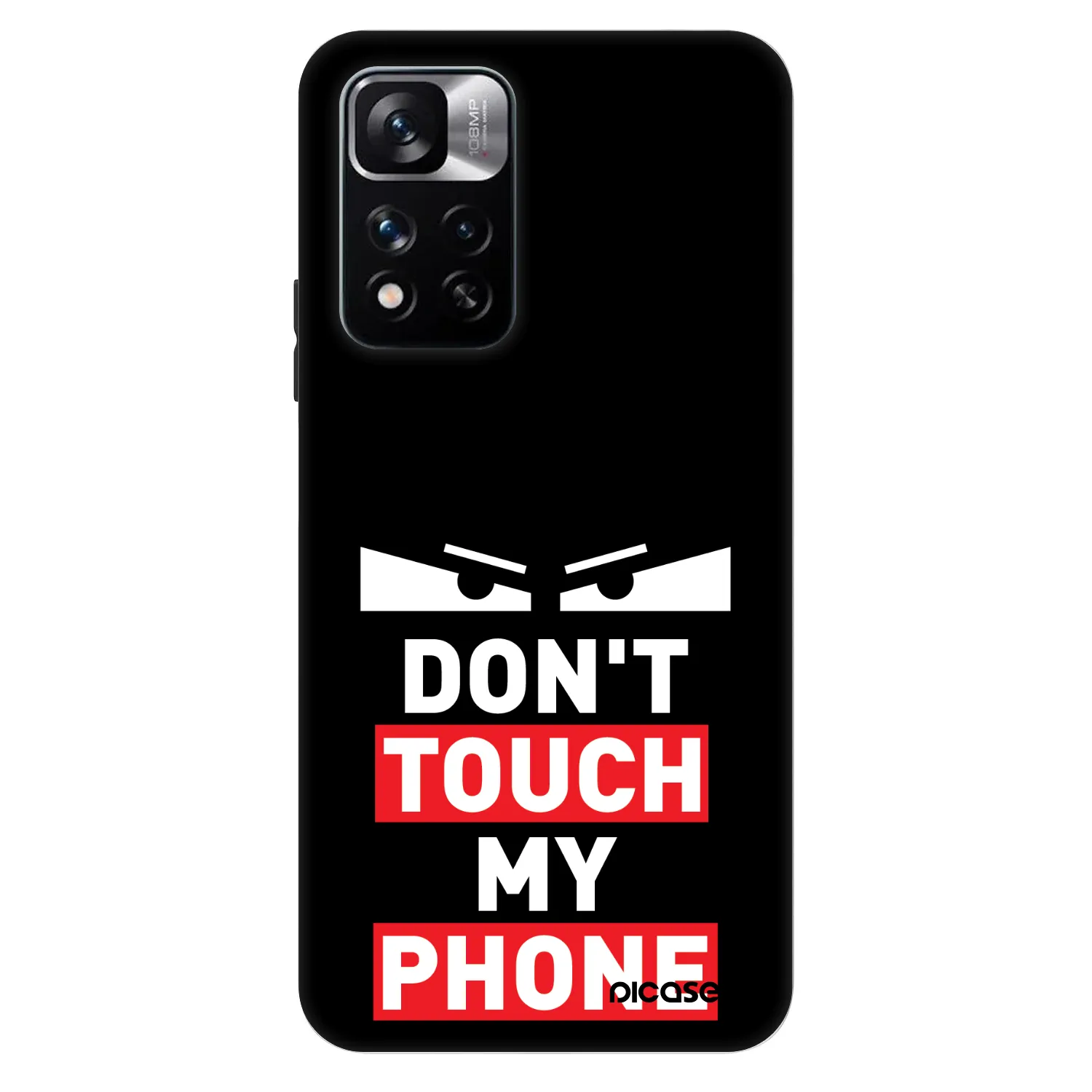 Picasee Fashion Case na Xiaomi Redmi Note 11 Pro 5G - Shadow Eye - Transparent