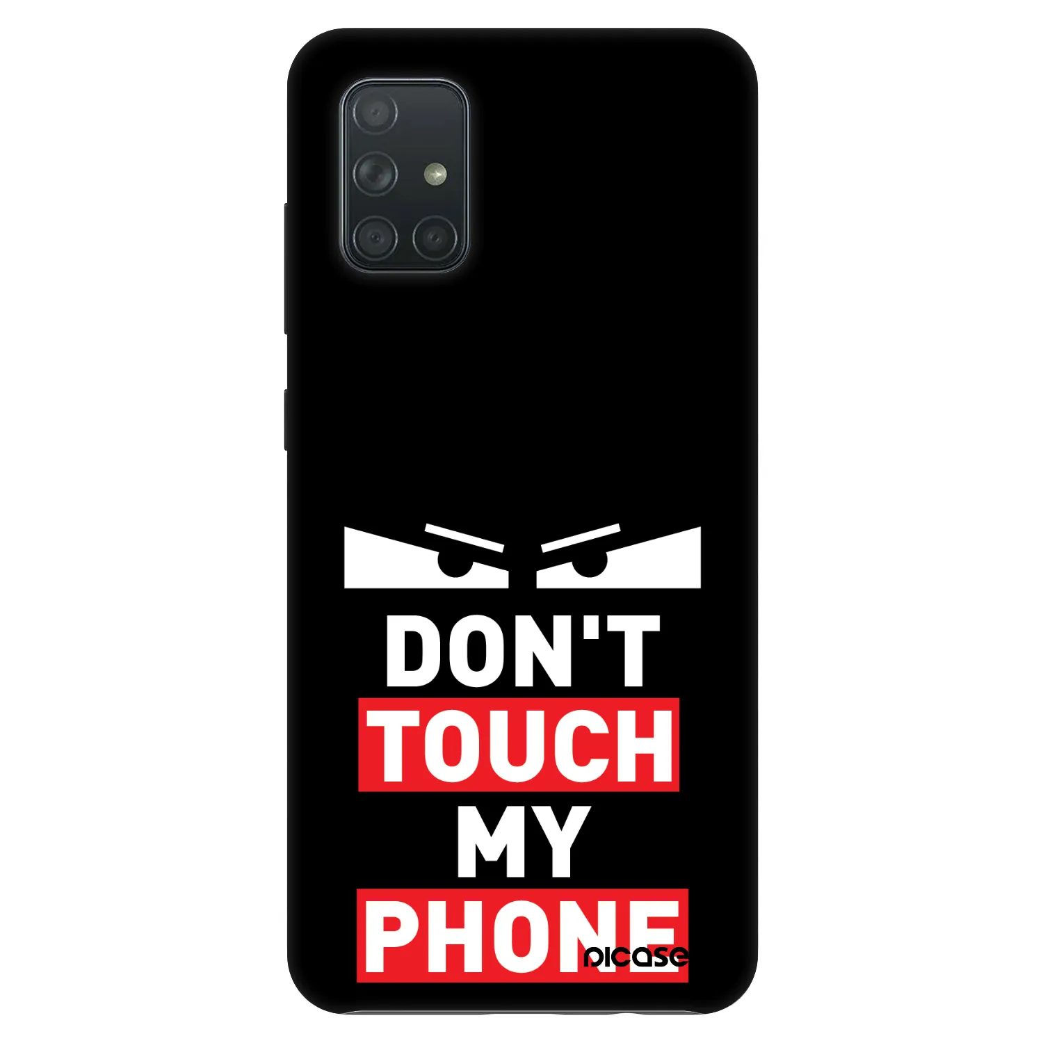 Picasee Fashion Case na Samsung Galaxy A71 A715F - Shadow Eye - Transparent