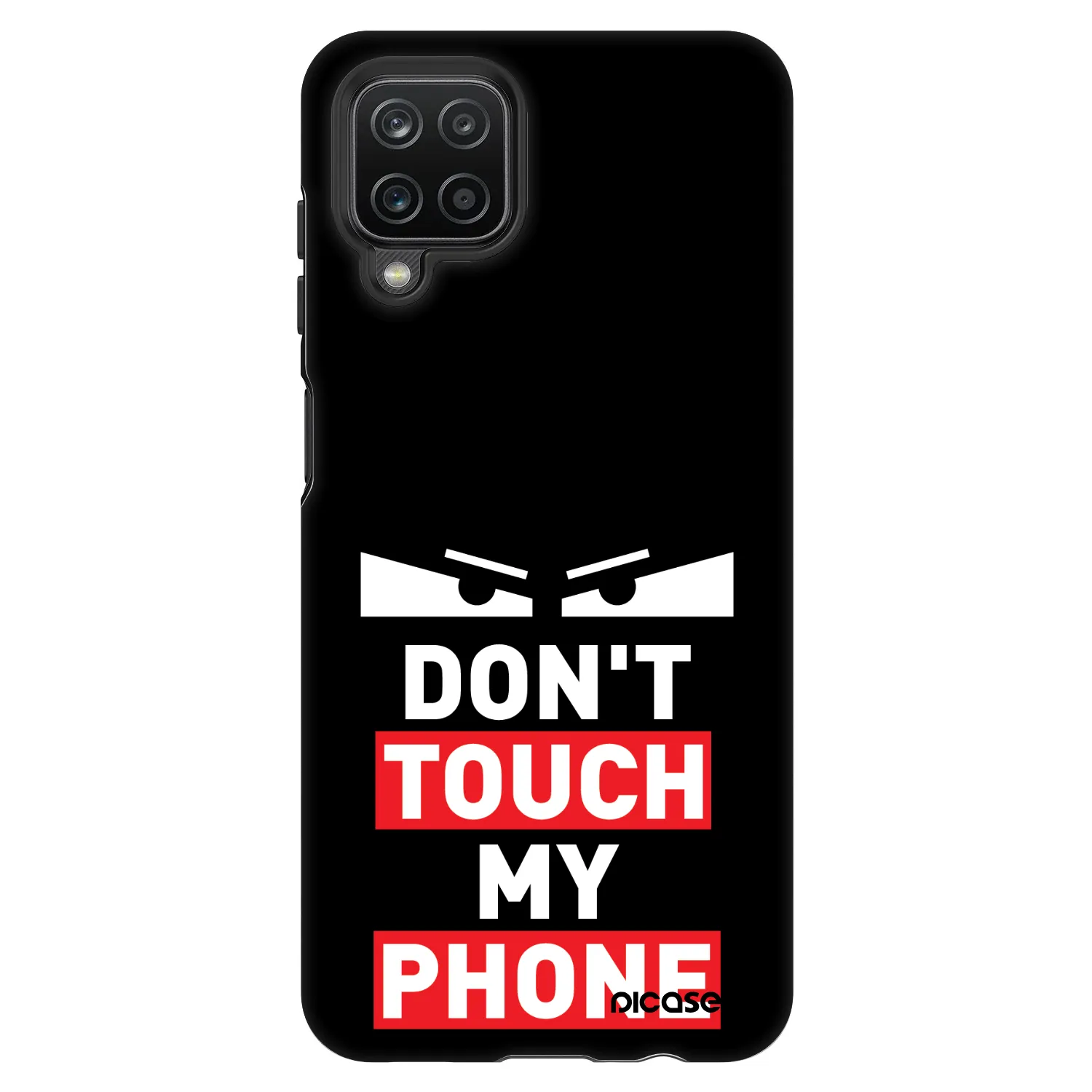 Picasee Fashion Case na Samsung Galaxy A12 A125F - Shadow Eye - Transparent