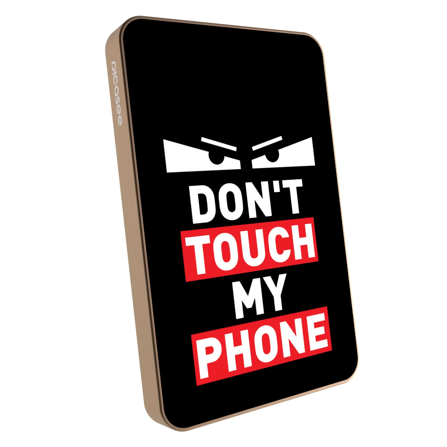 Picasee Powerbank z MagSafe 5 000 mAh Złoty - Shadow Eye - Transparent