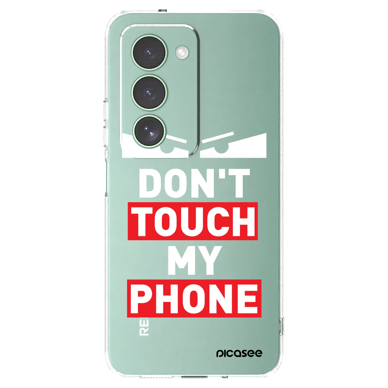 Picasee silikonowe przeźroczyste etui na Xiaomi Redmi 15 5G - Shadow Eye - Transparent
