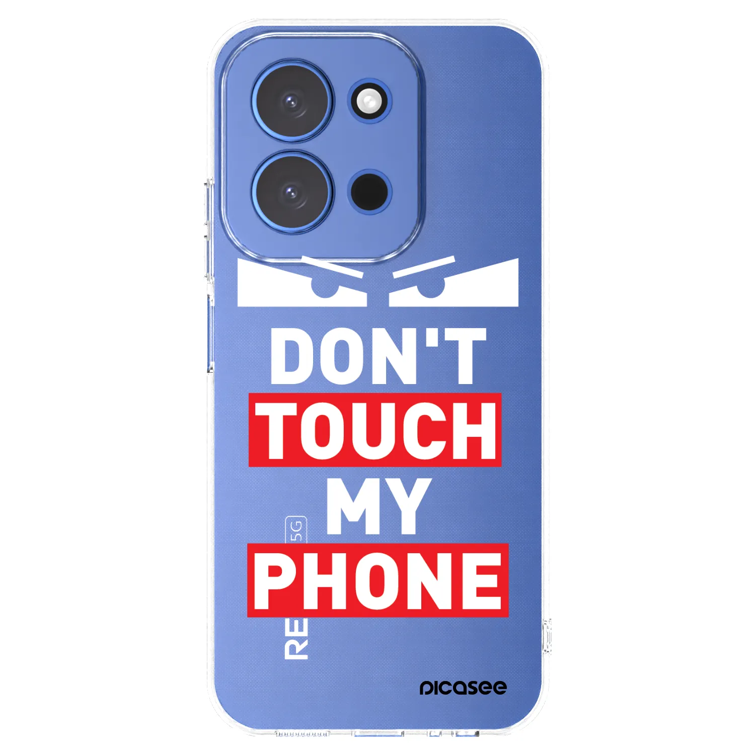 Picasee silikonowe przeźroczyste etui na Xiaomi Redmi 15C 4G - Shadow Eye - Transparent