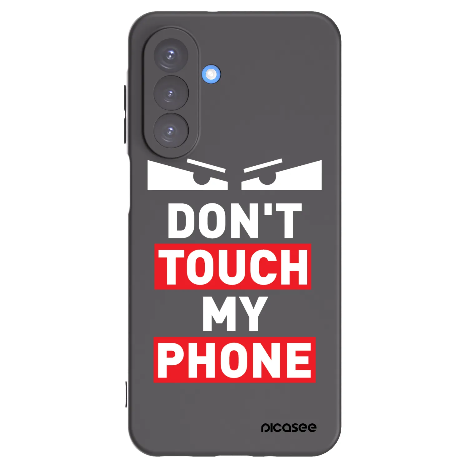 Picasee silikonowe czarne etui na Samsung Galaxy A17 5G - Shadow Eye - Transparent