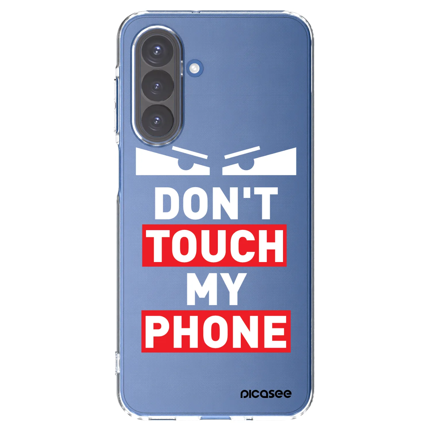 Picasee silikonowe przeźroczyste etui na Samsung Galaxy A17 5G - Shadow Eye - Transparent