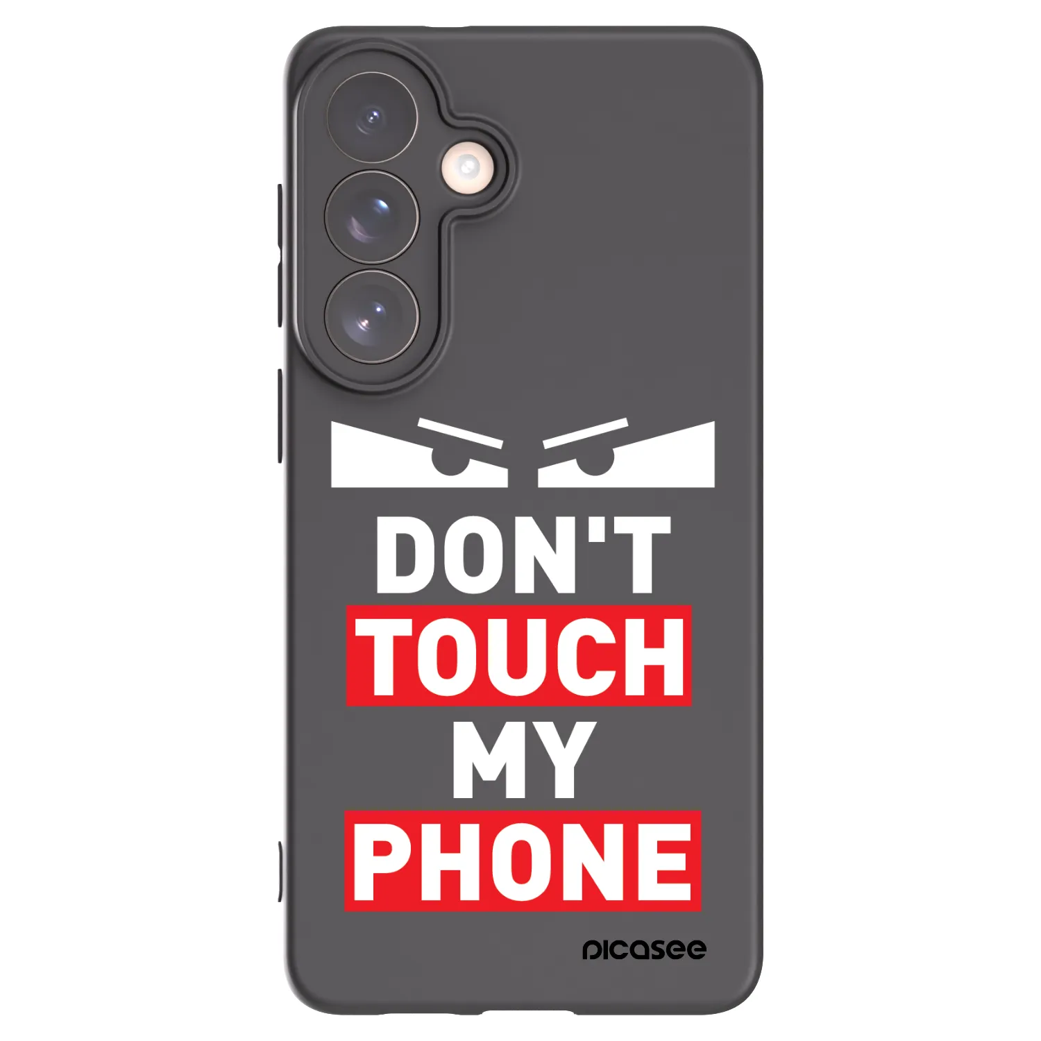 Picasee silikonowe czarne etui na Samsung Galaxy S26+ - Shadow Eye - Transparent