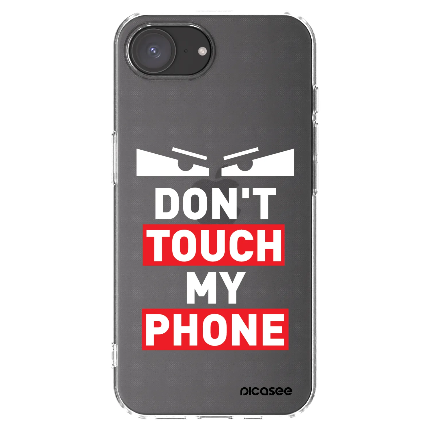 Picasee silikonowe przeźroczyste etui na Apple iPhone 17e - Shadow Eye - Transparent