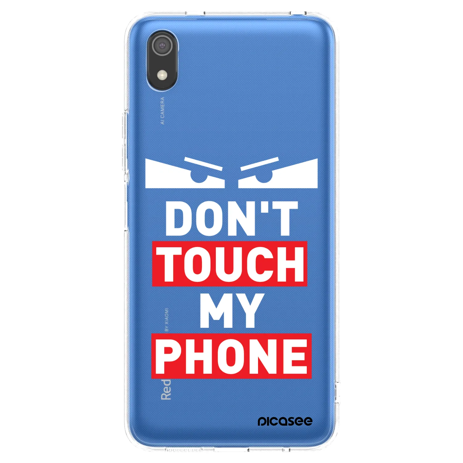 Picasee silikonowe przeźroczyste etui na Xiaomi Redmi 7A - Shadow Eye - Transparent