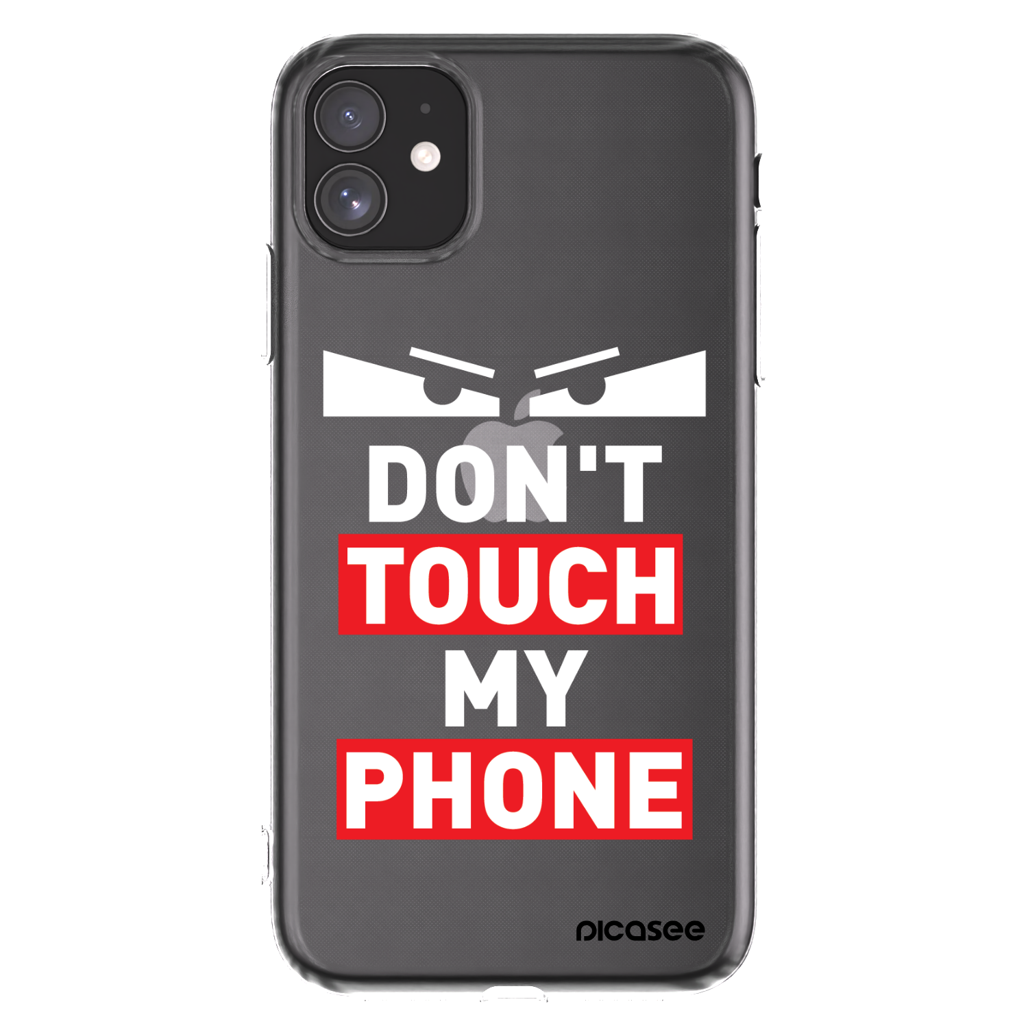 Picasee silikonowe przeźroczyste etui na Apple iPhone 11 - Shadow Eye - Transparent