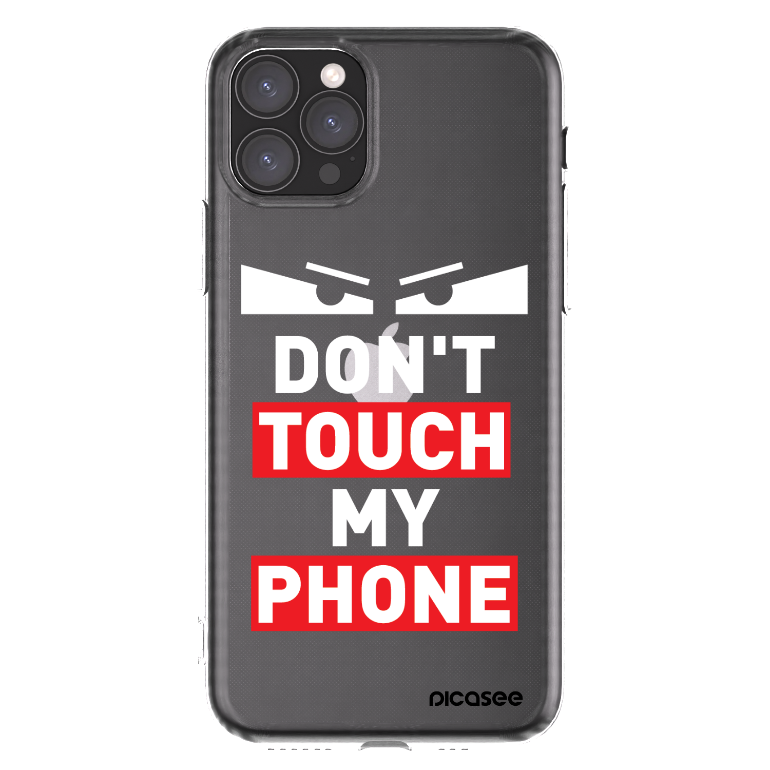 Picasee silikonowe przeźroczyste etui na Apple iPhone 11 Pro - Shadow Eye - Transparent