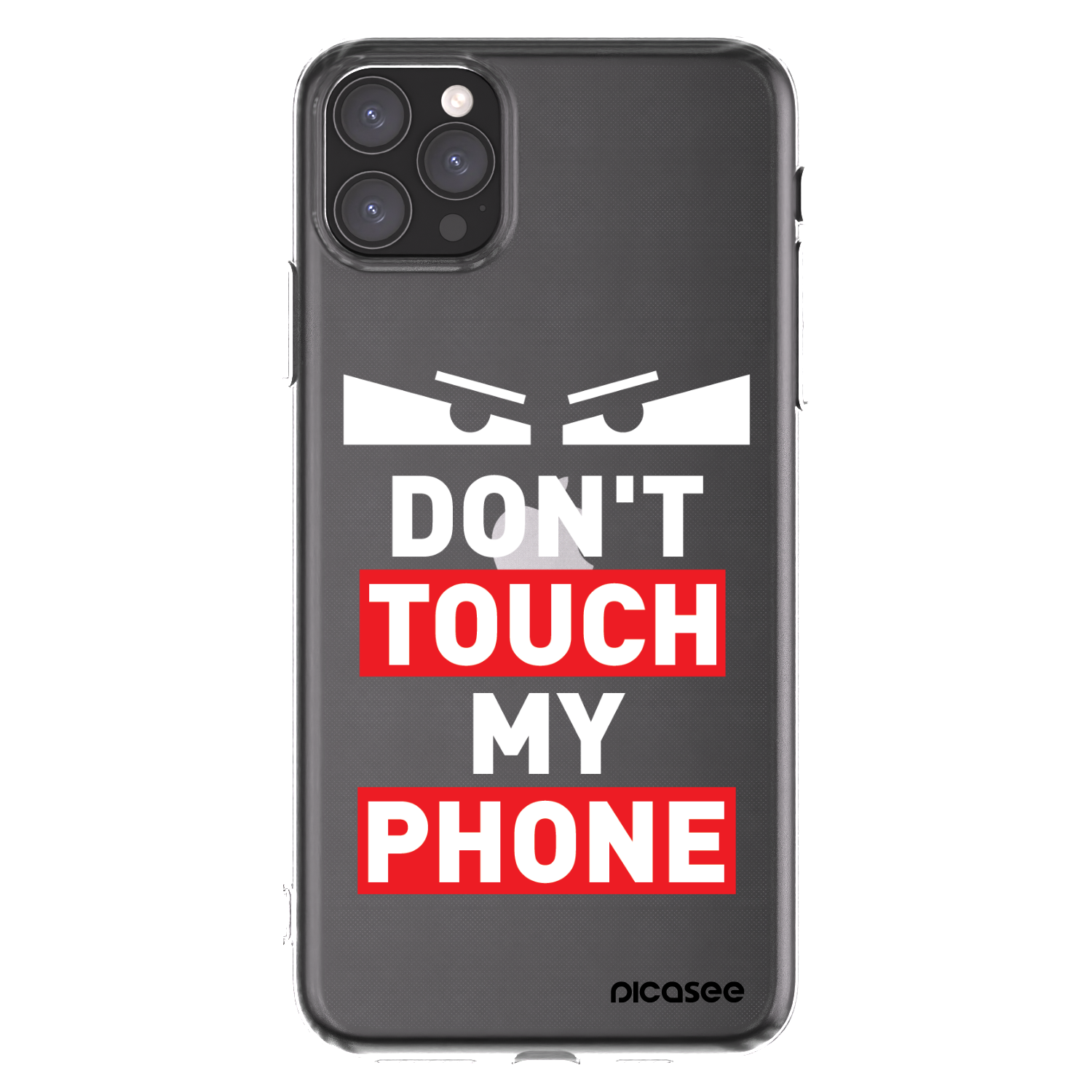 Picasee silikonowe przeźroczyste etui na Apple iPhone 11 Pro Max - Shadow Eye - Transparent