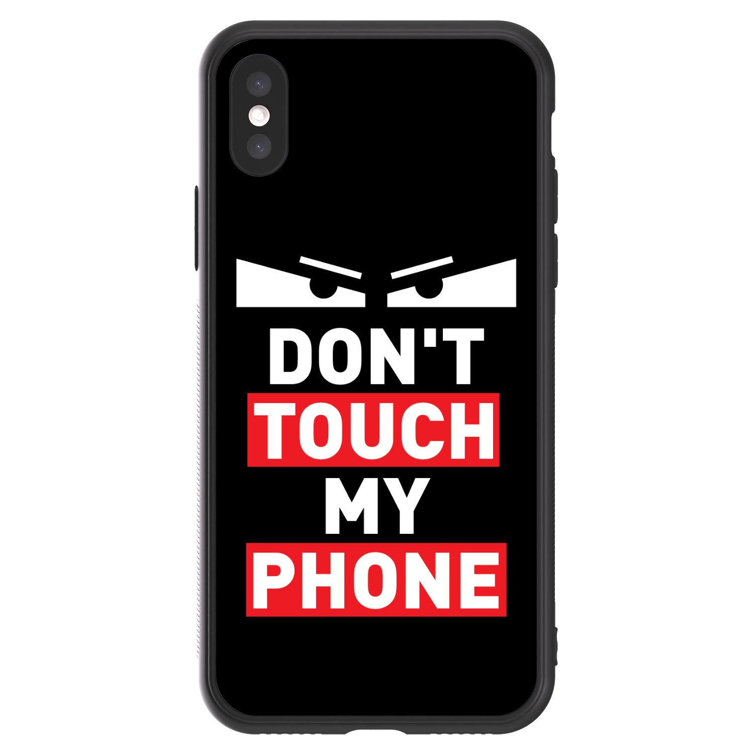 Picasee ULTIMATE CASE na Apple iPhone X/XS - Shadow Eye - Transparent